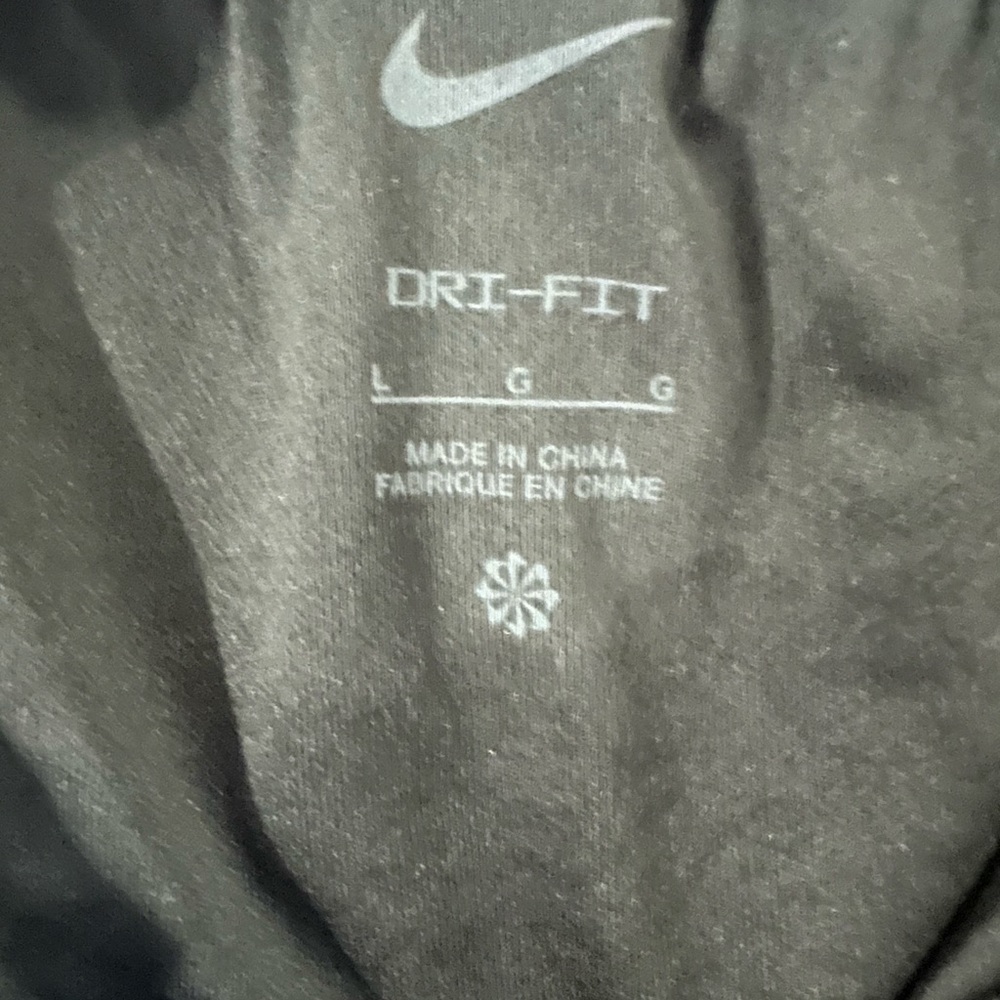 Lot of 2: Women’s Nike Tempo shorts with liner. Blue and Black/White. Sz Large - Picture 3 of 5
